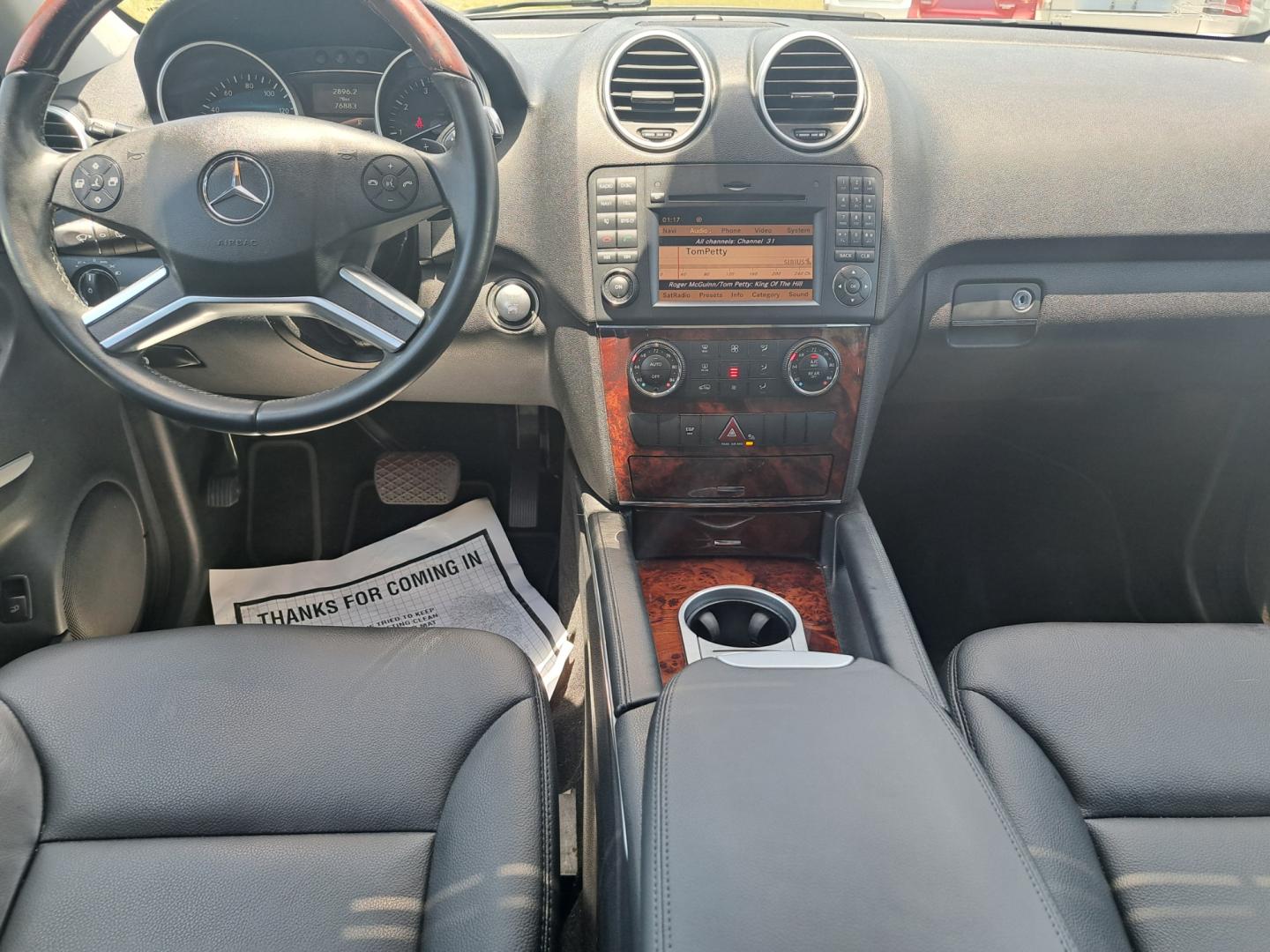 2011 Silver /BLACK Mercedes-Benz M-Class (4JGBB5GB5BA) , located at 1181 Aurora Rd, Melbourne, FL, 32935, (321) 241-1100, 28.132914, -80.639175 - Photo#3